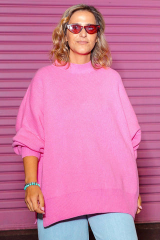 Oslo Knit - Flamingo