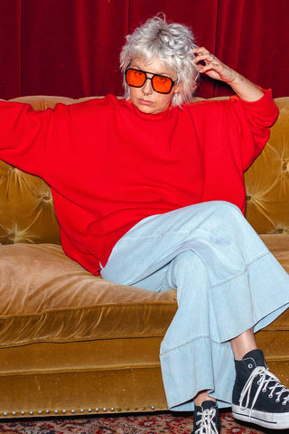 Oslo Knit - Rouge
