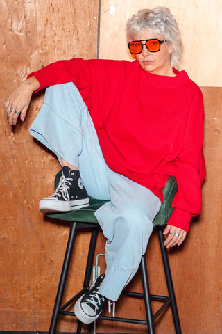 Oslo Knit - Rouge