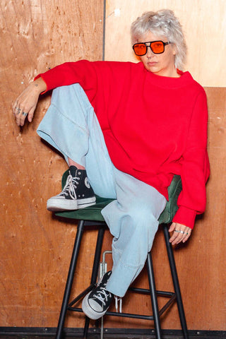 Oslo Knit - Rouge
