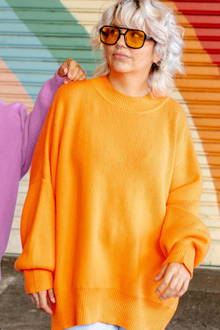 Oslo Knit - Tangerine
