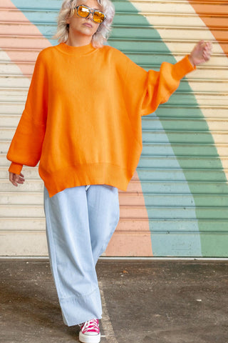 Oslo Knit - Tangerine