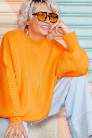 Oslo Knit - Tangerine