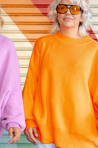 Oslo Knit - Tangerine