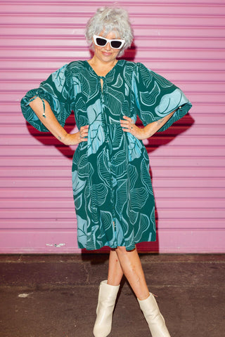 Paige Tunic - Emerald Palms