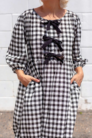 Ribbon Dress - Parisian