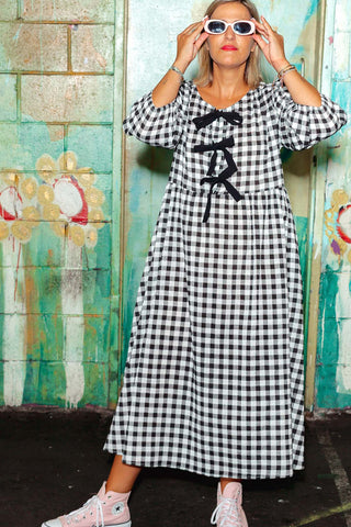 Ribbon Dress - Parisian