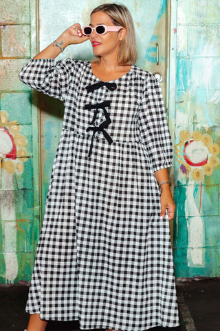 Ribbon Dress - Parisian