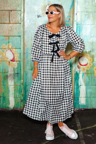 Ribbon Dress - Parisian
