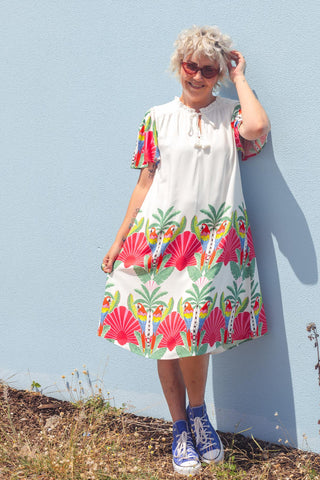 Penny Dress - Palms