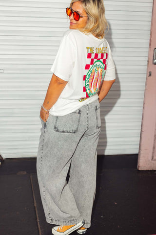 Petra Tee - Sardine White