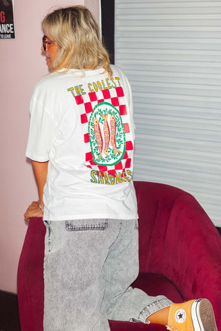 Petra Tee - Sardine White