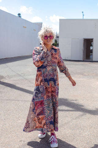 Peyton Dress - Imperial Garden