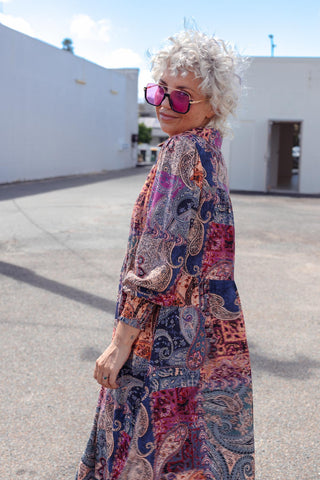 Peyton Dress - Imperial Garden