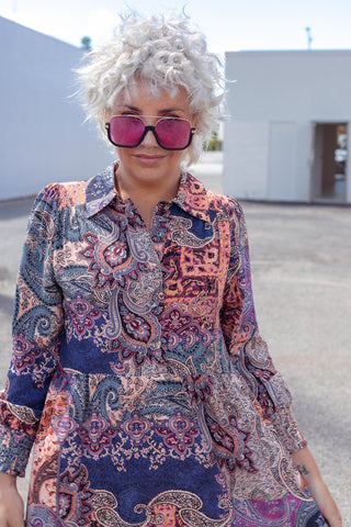 Peyton Dress - Imperial Garden