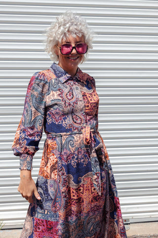 Peyton Dress - Imperial Garden