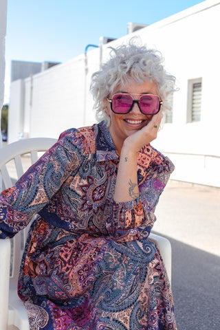 Peyton Dress - Imperial Garden