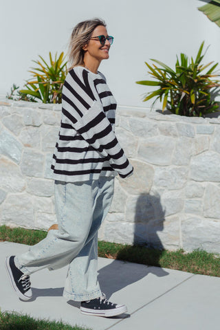 Piper Knit - Black & White