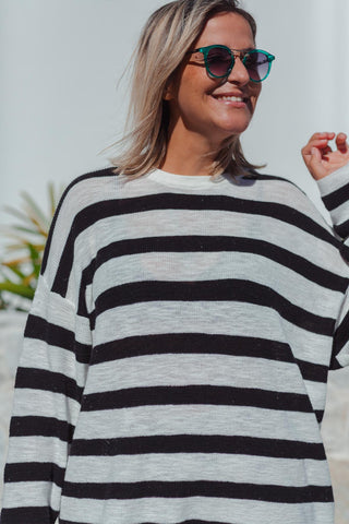 Piper Knit - Black & White