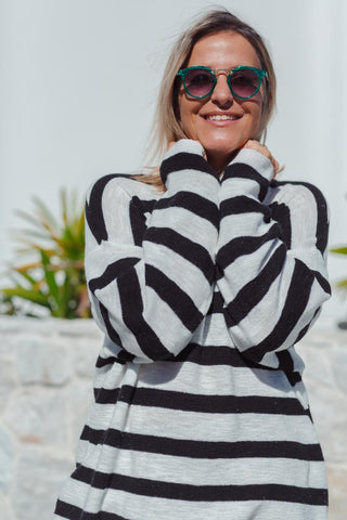 Piper Knit - Black & White