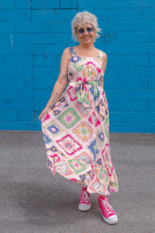 Presley Dress - Botanic Pink