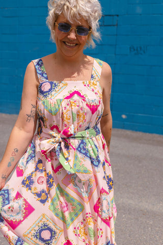 Presley Dress - Botanic Pink