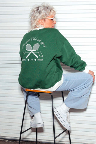 Racquet Club - Crew Jumper