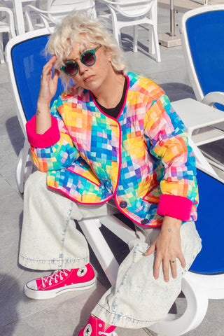 Rainbow Pixel Jacket