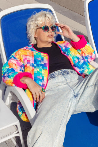 Rainbow Pixel Jacket