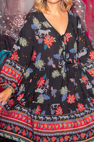 Boho Tie Dress - Malaika