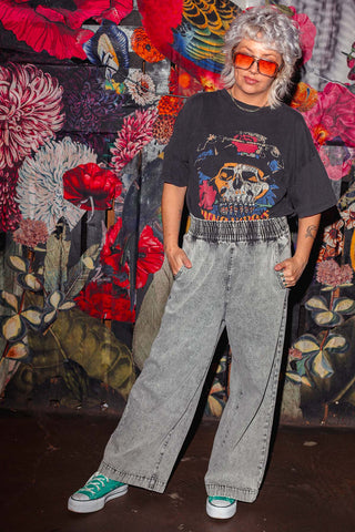 SS Jeans - Acid Wash Charcoal