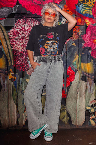 SS Jeans - Acid Wash Charcoal