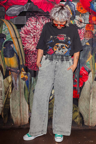 SS Jeans - Acid Wash Charcoal