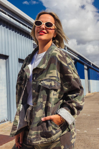 STREET Denim Jacket - Camo