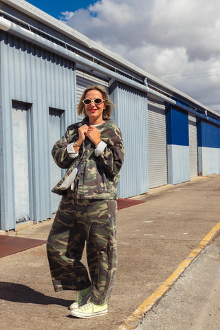 STREET Denim Jacket - Camo