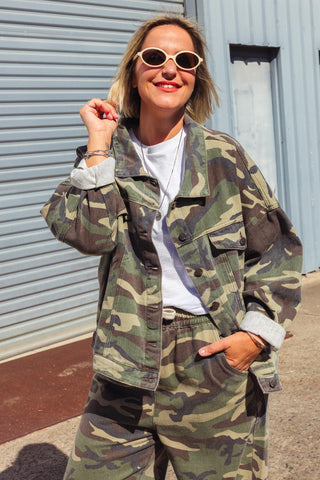 STREET Denim Jacket - Camo