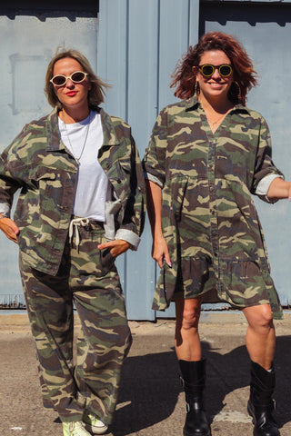 STREET Denim Jacket - Camo