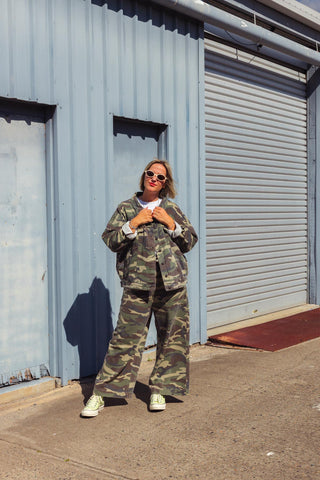 STREET Denim Jacket - Camo