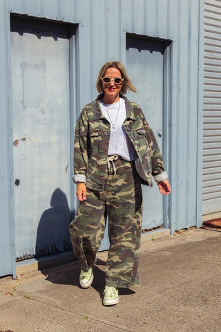 STREET Denim Jacket - Camo