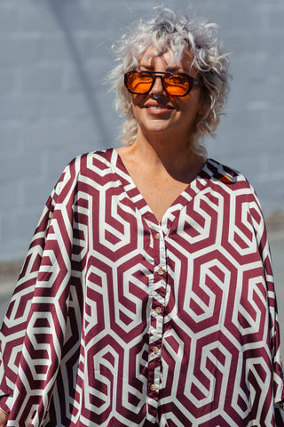 Sadie Cape Top - Wine