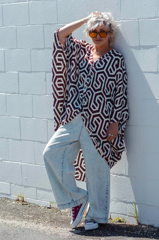 Sadie Cape Top - Wine