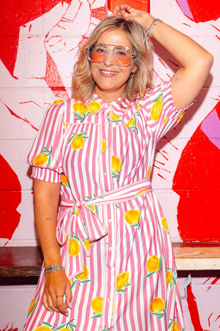 Shae Dress - Pink Lemonade