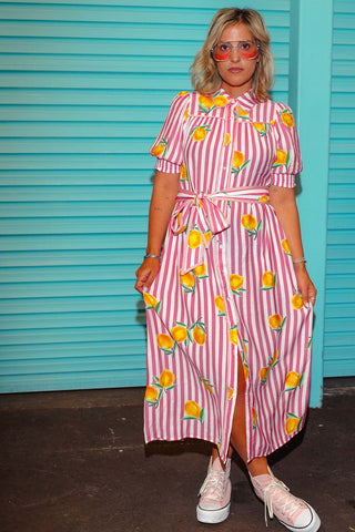 Shae Dress - Pink Lemonade