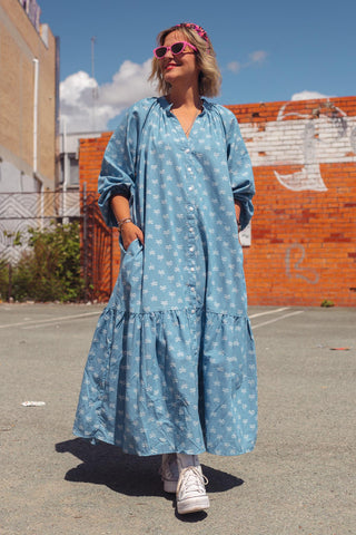Vienna Dress - Light Denim