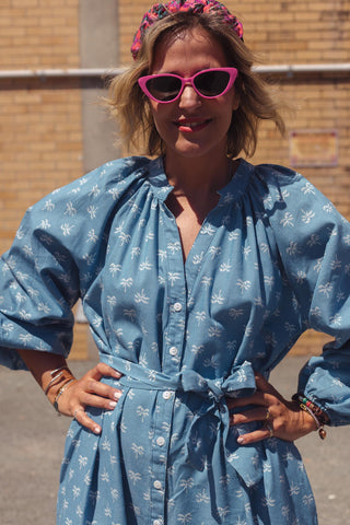 Vienna Dress - Light Denim
