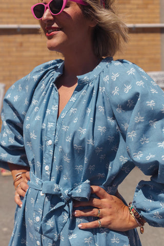 Vienna Dress - Light Denim