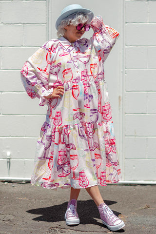 Winnie Dress - Happy Hour Pink