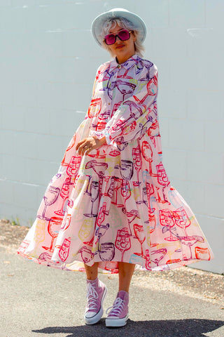 Winnie Dress - Happy Hour Pink