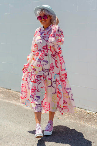 Winnie Dress - Happy Hour Pink