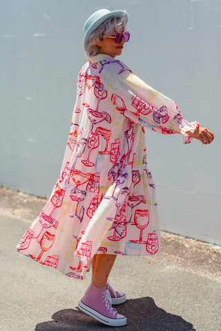 Winnie Dress - Happy Hour Pink